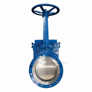 手動刀閘閥DN65，DN80，DN150鑄鋼10公斤