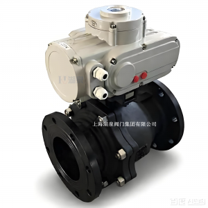 電動球閥DN50，PN10，手柄式；304不銹鋼